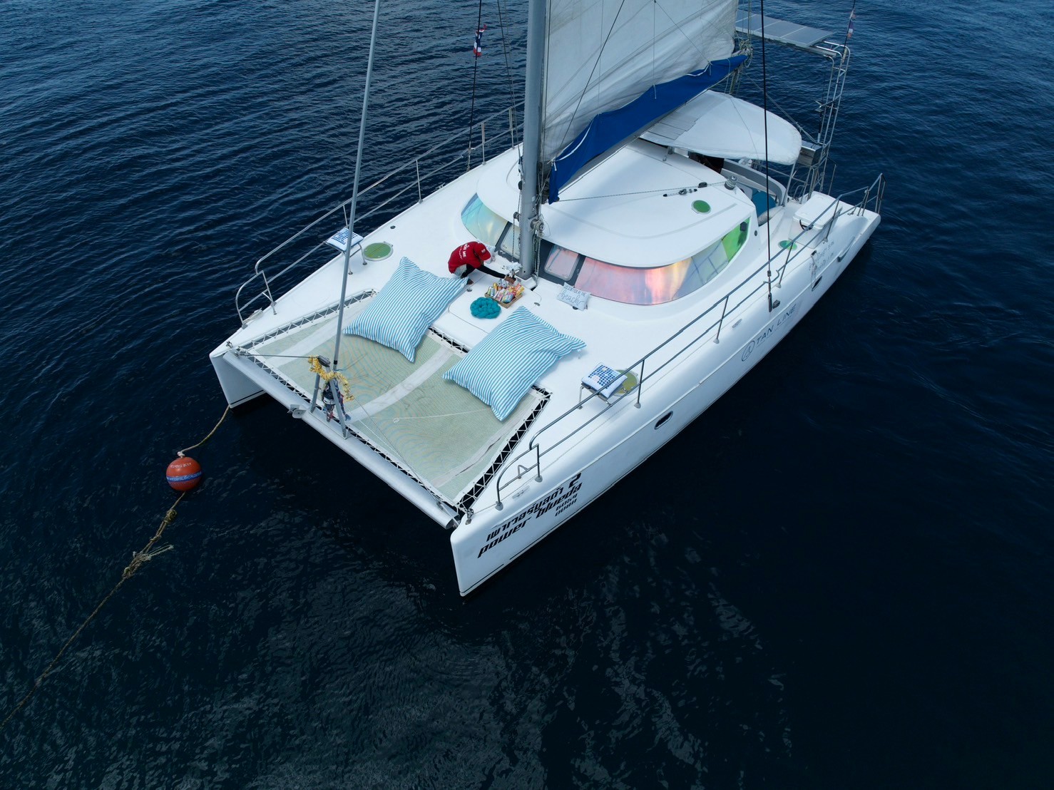 RACHA-CORAL SUNSET LUXURY PRIVATE CATAMARAN SAILBOAT