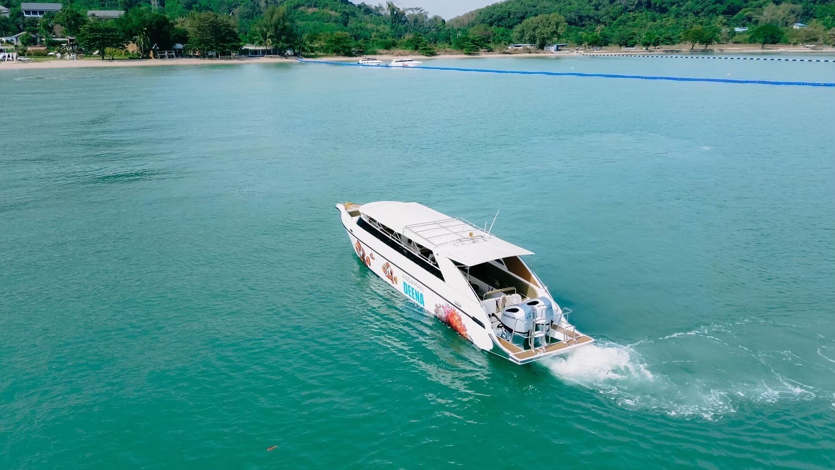 PHUKET: PRIVATE CHARTER SPEED BOAT PHI PHI MAYA  KHAI ISLAND BY NEMO SPEED BOAT