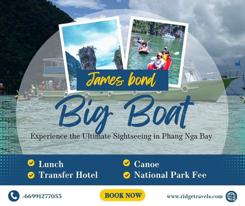 PHUKET : FULLDAY JAMES BOND ISLAND CANOE BY BIG BOAT
