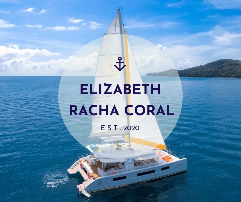 PHUKET : RACHA-CORAL SUNSET LUXURY CATAMARAN SAILBOAT ELIZABETH