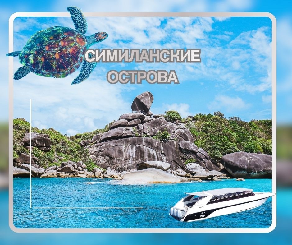 ПХУКЕТ : СИМИЛАНСКИЕ ОСТРОВА ( СКОРОСТНОЙ КАТЕР)