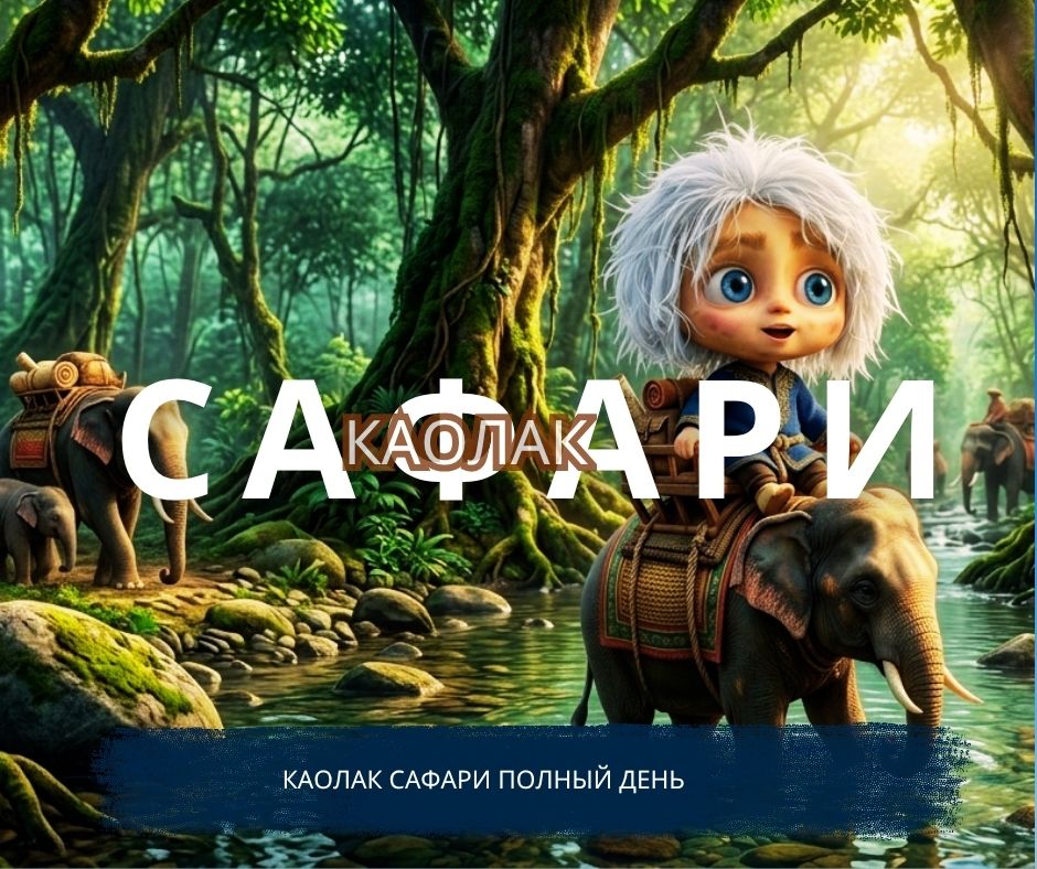 ПХУКЕТ : КАОЛАК САФАРИ ПОЛНЫЙ  ДЕНЬ