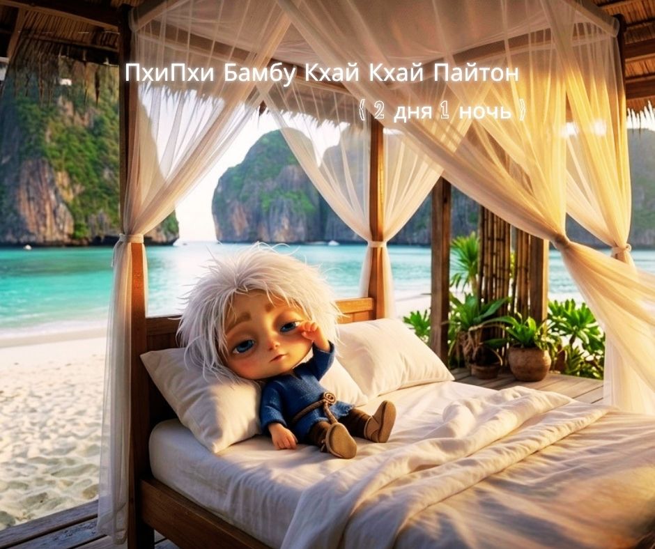 ПХУКЕТ : РАЙСКИЕ ОСТРОВА!!  ПХИ ПХИ / БАМБУ / КХАЙ / МАЙТОН (  2 ДНЯ 1 НОЧЬ )
