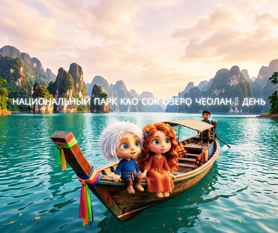 ПХУКЕТ : НАЦИОНАЛЬНЫЙ ПАРК КАО СОК ОЗЕРО ЧЕОЛАН 1 ДЕНЬ